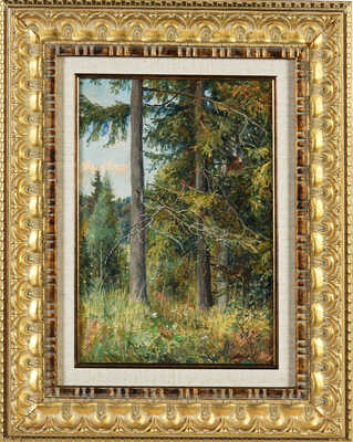 Морозов Константин Феофанович. Хвойный лес 